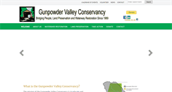 Desktop Screenshot of gunpowdervalleyconservancy.org
